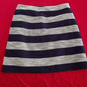 LOFT Stripe skirt